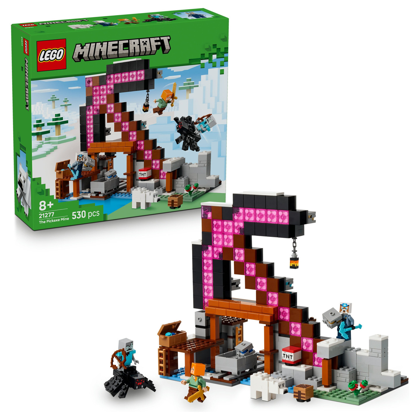 LEGO 21277 Minecraft Die Spitzhackenmine — Buy in Cyprus with Fast Delivery