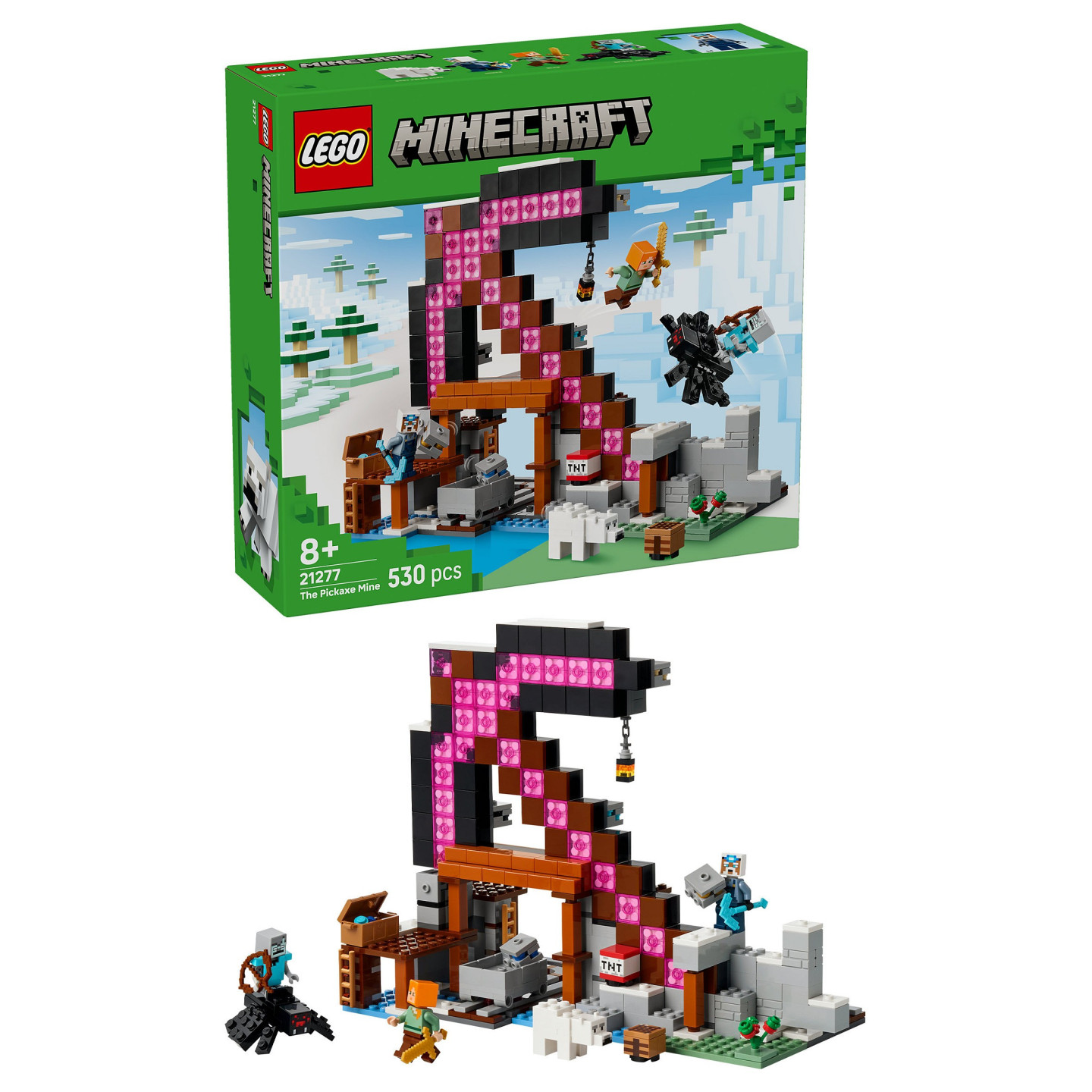 LEGO 21277 Minecraft Die Spitzhackenmine — Buy in Cyprus with Fast Delivery