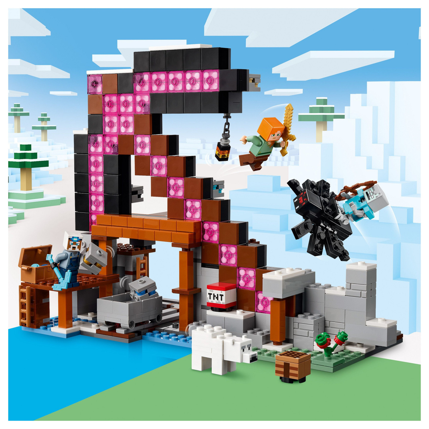 LEGO 21277 Minecraft Die Spitzhackenmine — Buy in Cyprus with Fast Delivery