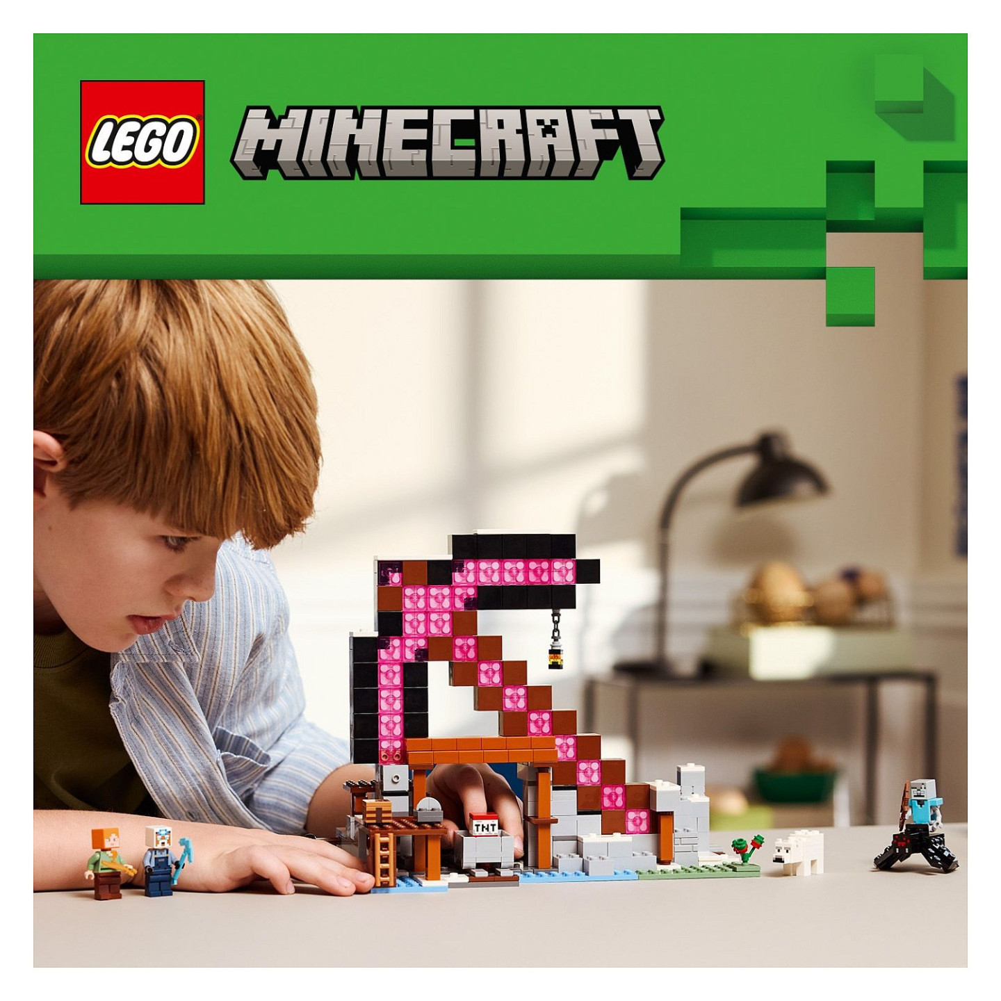 LEGO 21277 Minecraft Die Spitzhackenmine — Buy in Cyprus with Fast Delivery