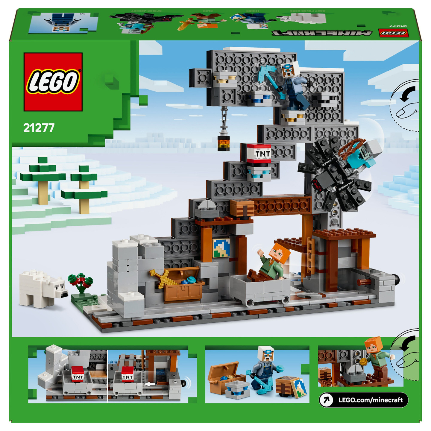 LEGO 21277 Minecraft Die Spitzhackenmine — Buy in Cyprus with Fast Delivery