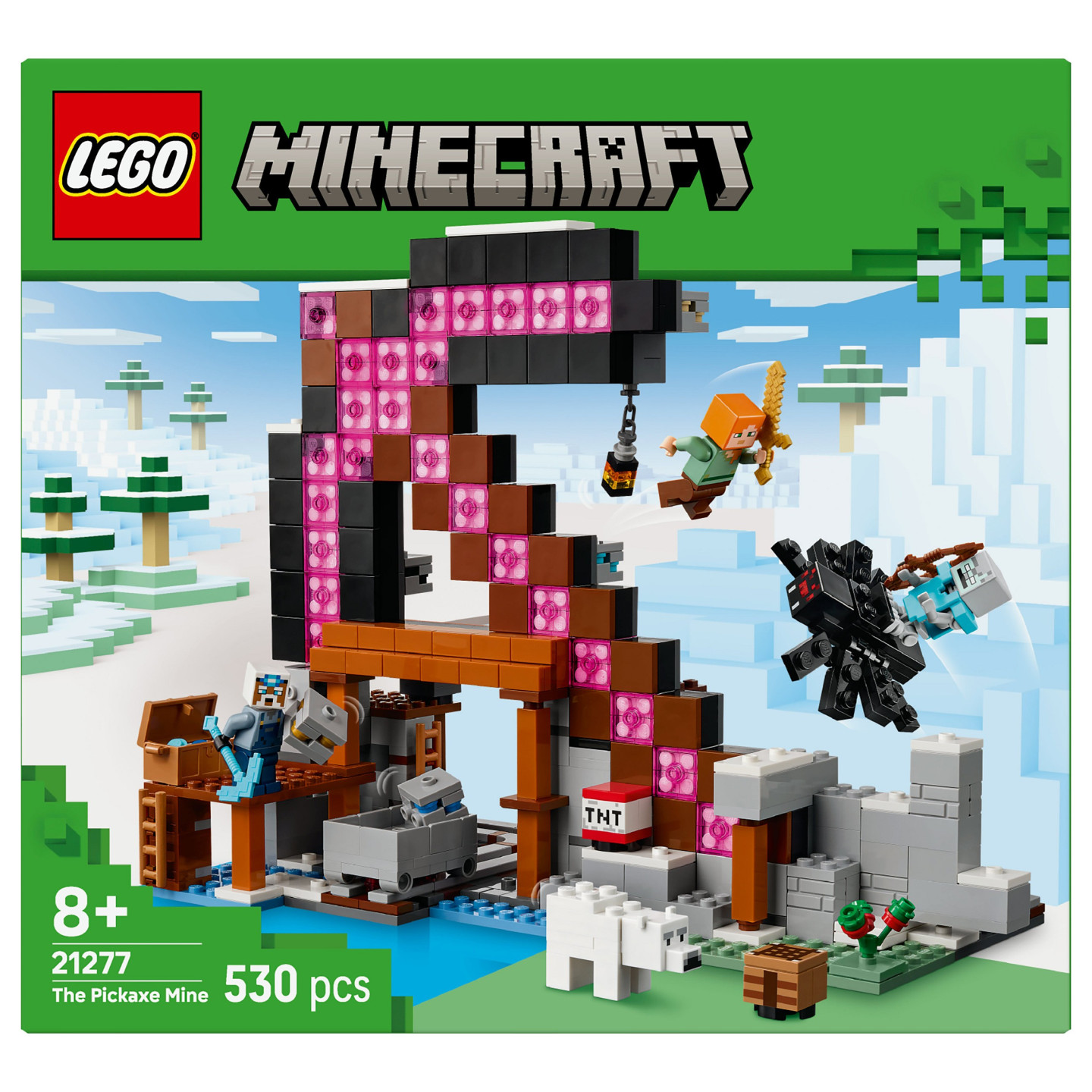 LEGO 21277 Minecraft Die Spitzhackenmine — Buy in Cyprus with Fast Delivery