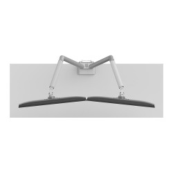 Neomounts DS70-250SL2 Tischhalterung für 2 Monitore bis 81cm 32' 9KG Silber — Buy in Cyprus with Fast Delivery