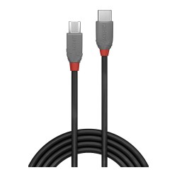 LINDY USB 2.0 Kabel Typ C Micro-B Anthra Line M M 0.5m — Buy in Cyprus with Fast Delivery