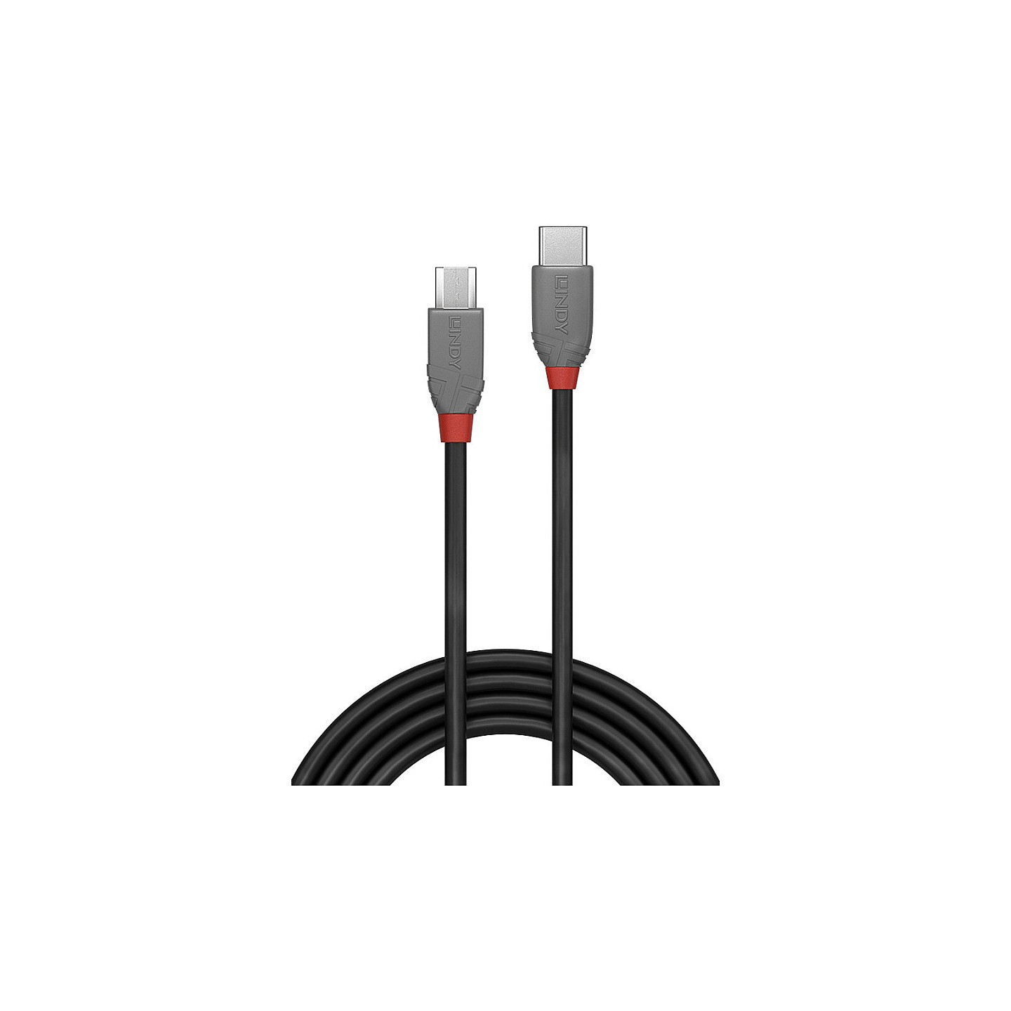 LINDY USB 2.0 Kabel Typ C Micro-B Anthra Line M M 0.5m — Buy in Cyprus with Fast Delivery