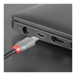 LINDY USB 2.0 Kabel Typ C Micro-B Anthra Line M M 0.5m — Buy in Cyprus with Fast Delivery