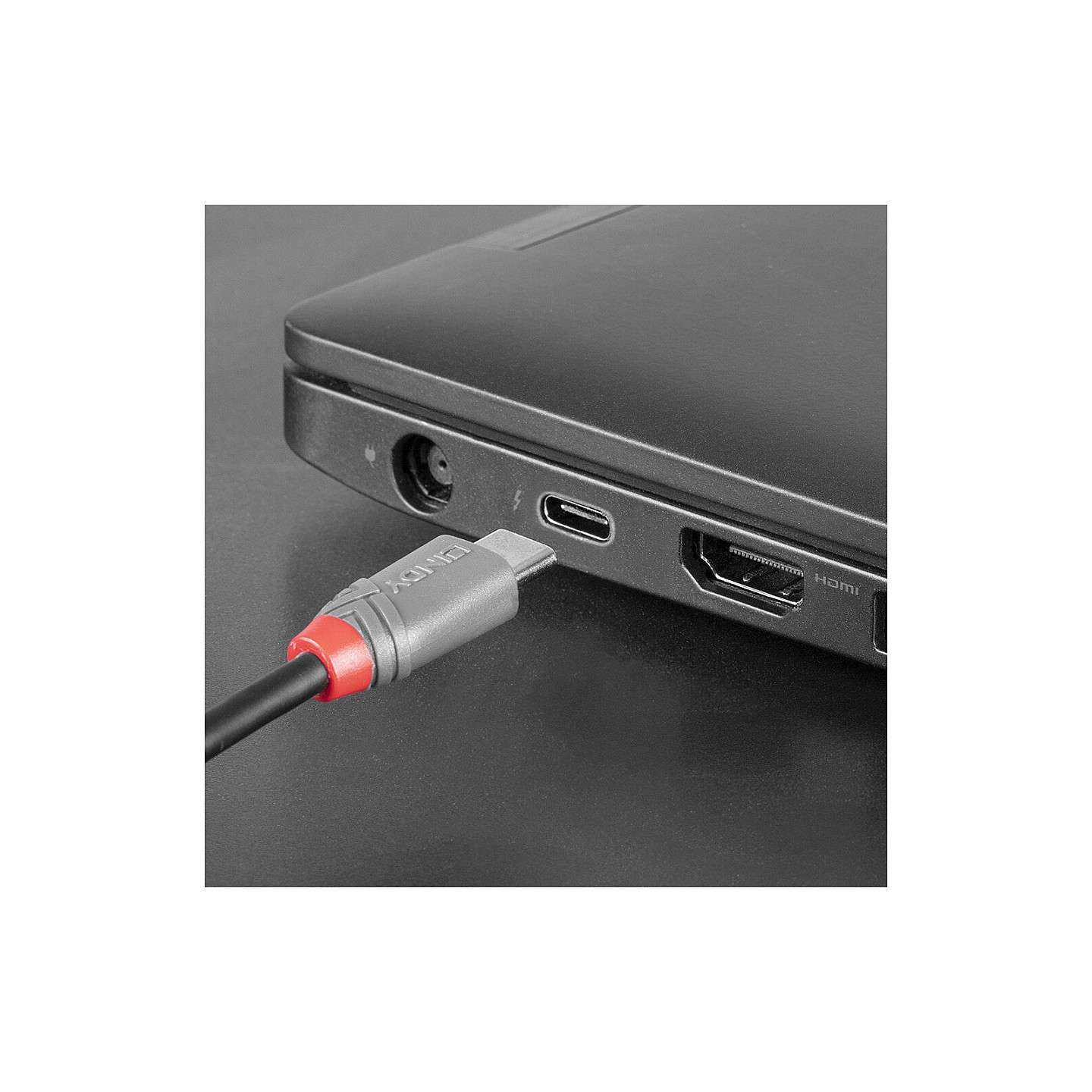 LINDY USB 2.0 Kabel Typ C Micro-B Anthra Line M M 0.5m — Buy in Cyprus with Fast Delivery