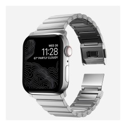 Nomad Strap Stainless Steel silver V2 42 44 45 49mm — Buy in Cyprus with Fast Delivery
