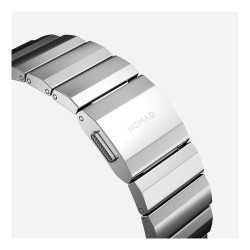 Nomad Strap Stainless Steel silver V2 42 44 45 49mm — Buy in Cyprus with Fast Delivery