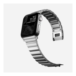 Nomad Strap Stainless Steel silver V2 42 44 45 49mm — Buy in Cyprus with Fast Delivery