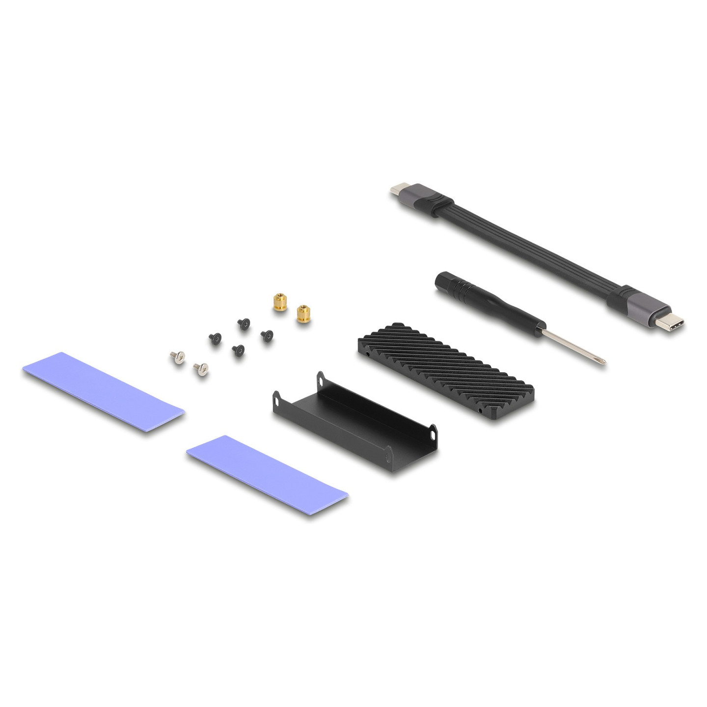 USB Type-CTM 40 Gbps Gehäuse für 1 x M.2 NVMe PCIe SSD — Buy in Cyprus with Fast Delivery