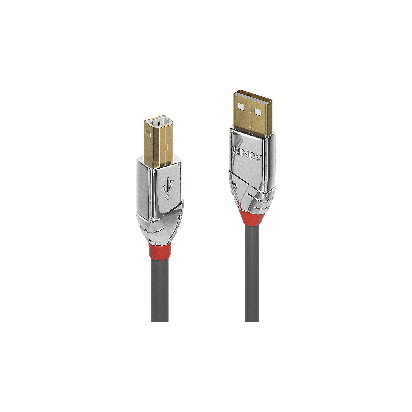LINDY USB 2.0 Kabel Typ A B Cromo Line M M 5m — Buy in Cyprus with Fast Delivery