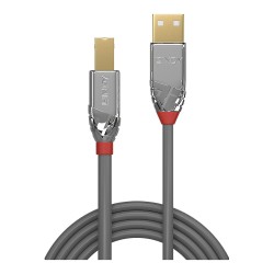 LINDY USB 2.0 Kabel Typ A B Cromo Line M M 5m — Buy in Cyprus with Fast Delivery