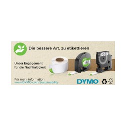 Dymo D1 Etiketten S0720580 Selbstklebend 12 mm x 7 m Schwarz auf Gelb — Buy in Cyprus with Fast Delivery