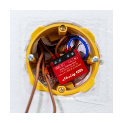 Shelly Relais '1PM Mini Gen. 3' WLAN BT Messfunktion max 8A 1 Kanal Unterputz — Buy in Cyprus with Fast Delivery