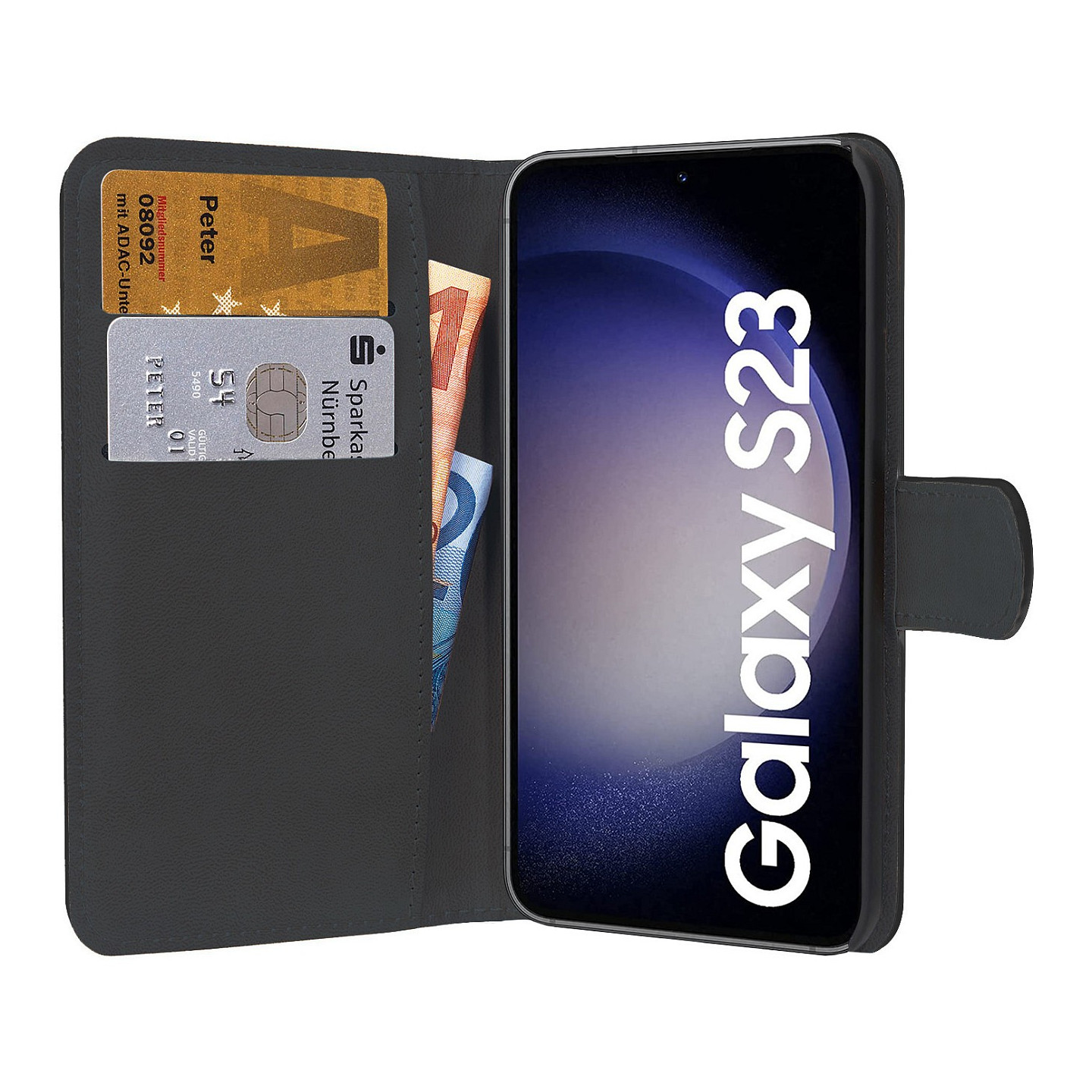 PEDEA Book Cover Classic fr Samsung Galaxy S23 FE 5G. schwarz — Buy in Cyprus with Fast Delivery