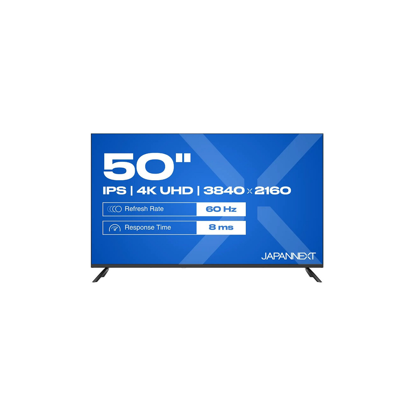 127.0cm 50' (3840x2160) JAPANNEXT JN-IPS500UHD60F 16:9 IPS 60Hz HDMI USB WLAN Speaker Black — Buy in Cyprus with Fast Delivery
