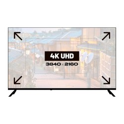 127.0cm 50' (3840x2160) JAPANNEXT JN-IPS500UHD60F 16:9 IPS 60Hz HDMI USB WLAN Speaker Black — Buy in Cyprus with Fast Delivery