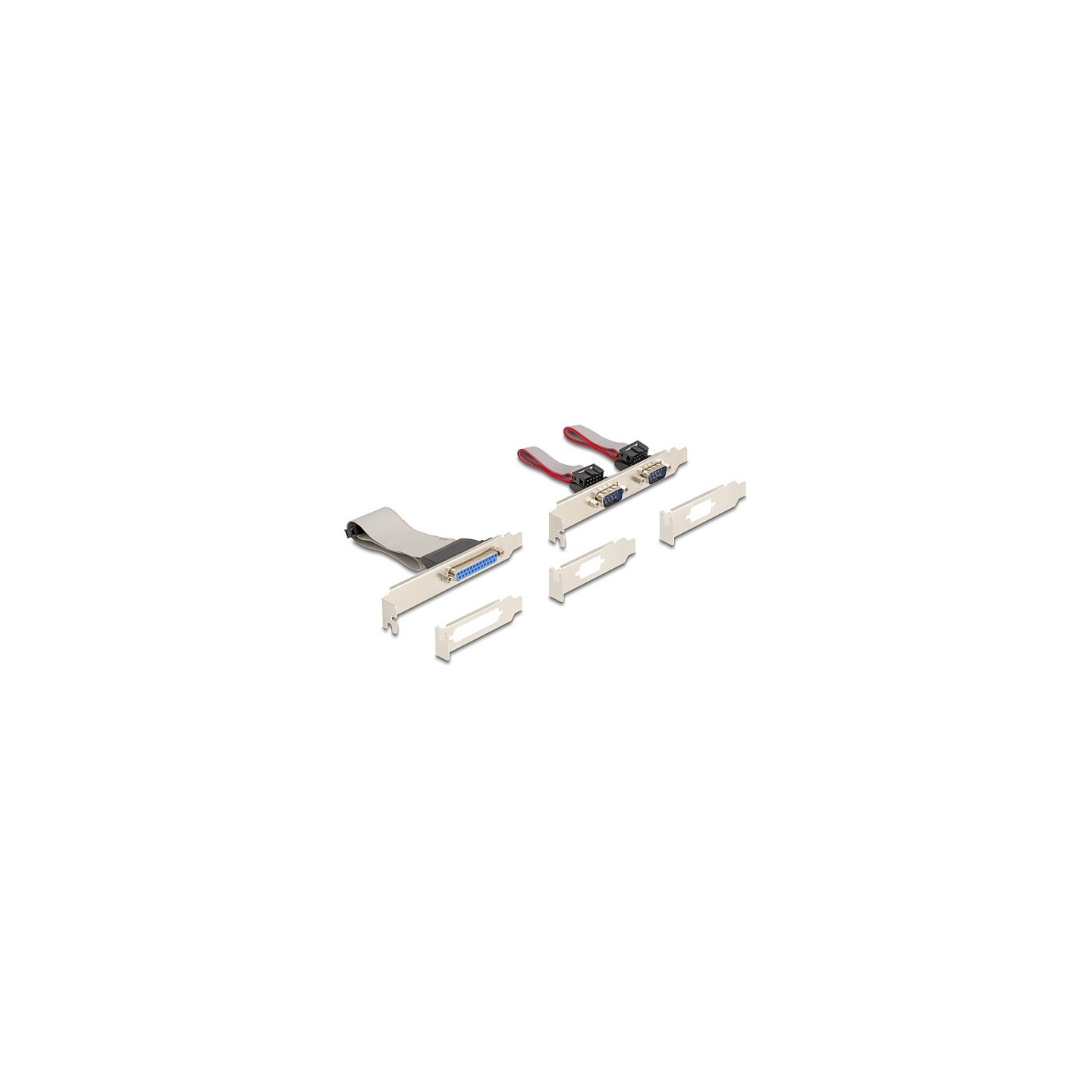 Mini PCIe I O PCIe full size 1 x Parallel. 2 x Seriell RS-232 mit Spannungsversorgung 5 V 12 V