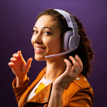 Logitech ASTRO A10 Gen 2 - Wired Gaming Headset - Lilac/Grey, 3.5 mm Jack, Over-Ear — Buy in Cyprus with Fast Delivery