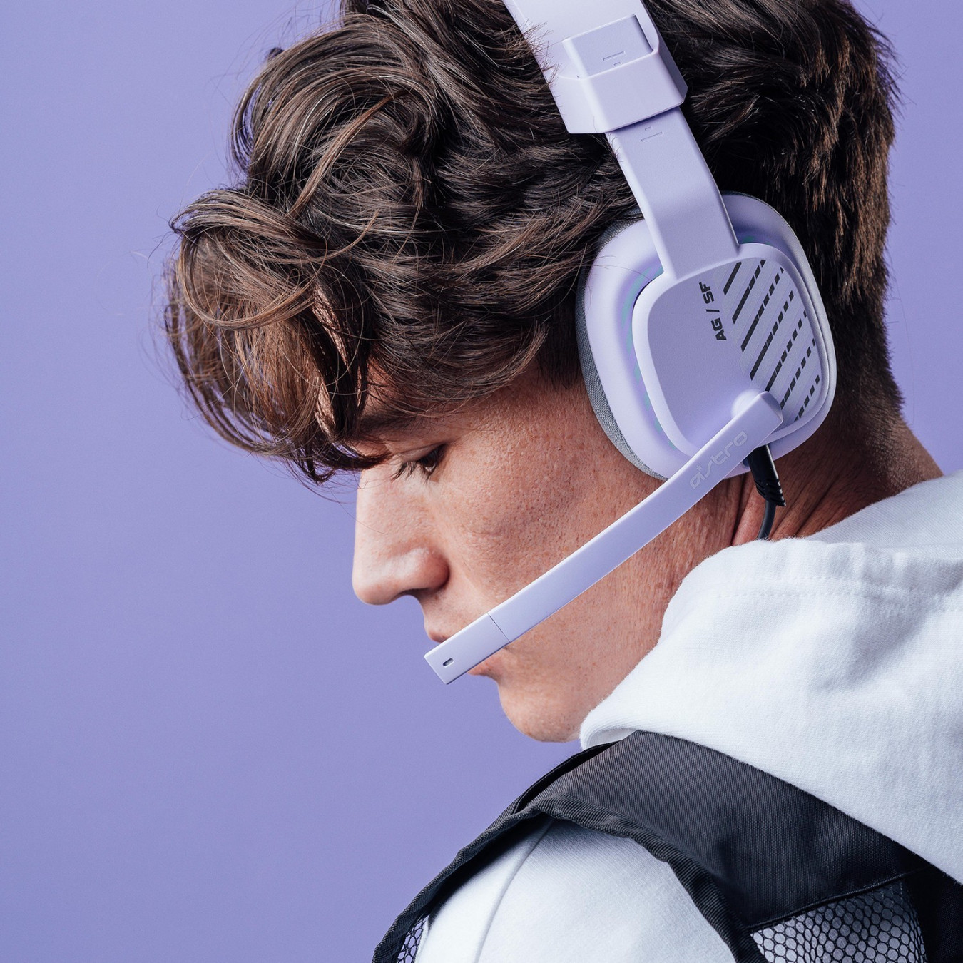 Logitech ASTRO A10 Gen 2 - Wired Gaming Headset - Lilac/Grey, 3.5 mm Jack, Over-Ear — Buy in Cyprus with Fast Delivery