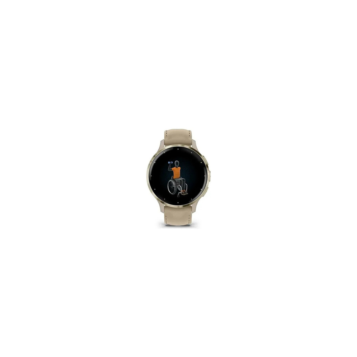 Garmin Venu 3S 41mm french gray softgold — Buy in Cyprus with Fast Delivery