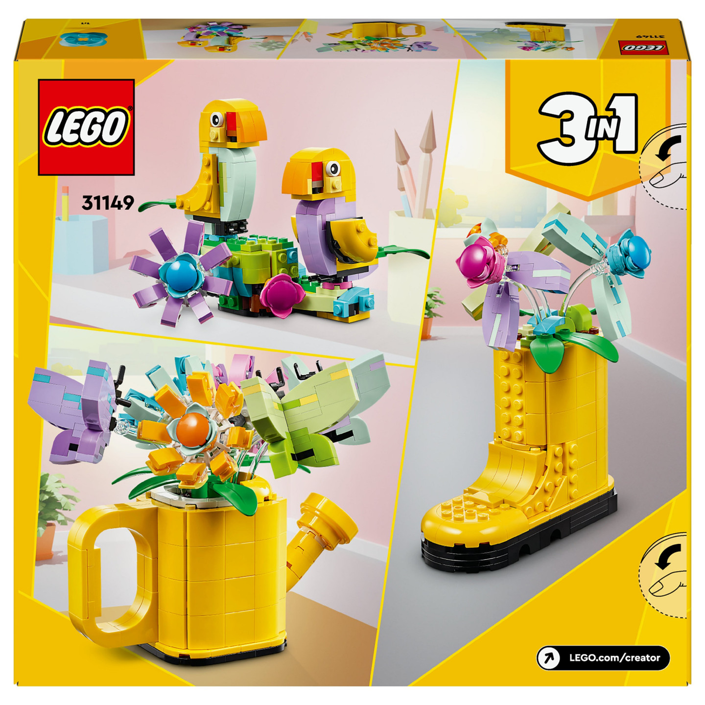 LEGO Creator 31149 Giekanne mit Blumen — Buy in Cyprus with Fast Delivery