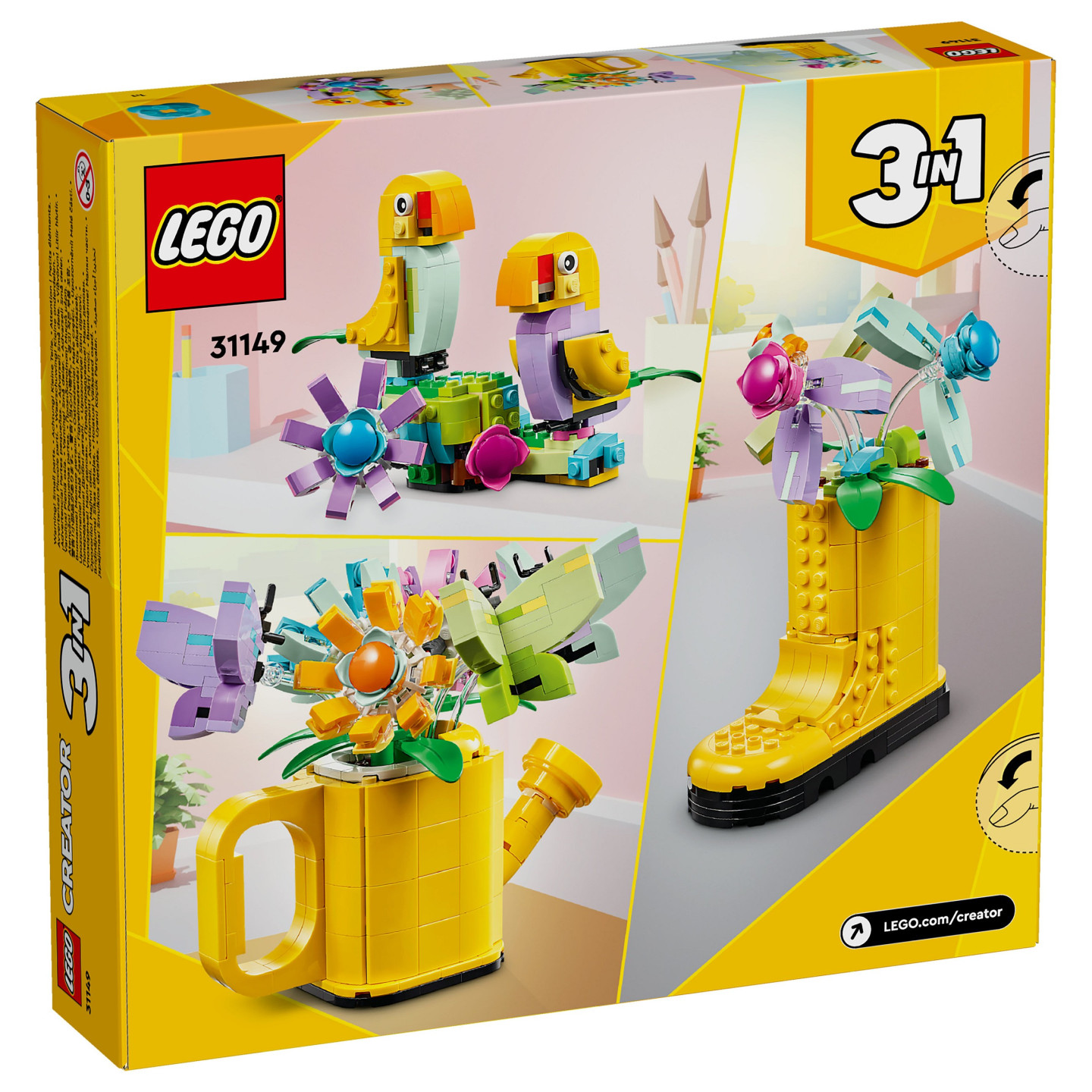 LEGO Creator 31149 Giekanne mit Blumen — Buy in Cyprus with Fast Delivery