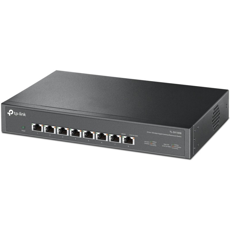 Buy TP-Link 8-Port 10G Multi-Gigabit Switch - TL-SX1008 - Unmanaged, 8x 10G RJ45... in Cyprus, Nicosia, Limassol, Larnaka, Pafos