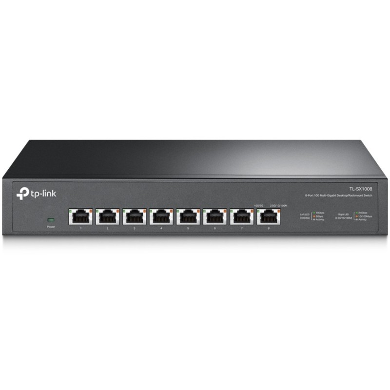 Buy TP-Link 8-Port 10G Multi-Gigabit Switch - TL-SX1008 - Unmanaged, 8x 10G RJ45... in Cyprus, Nicosia, Limassol, Larnaka, Pafos