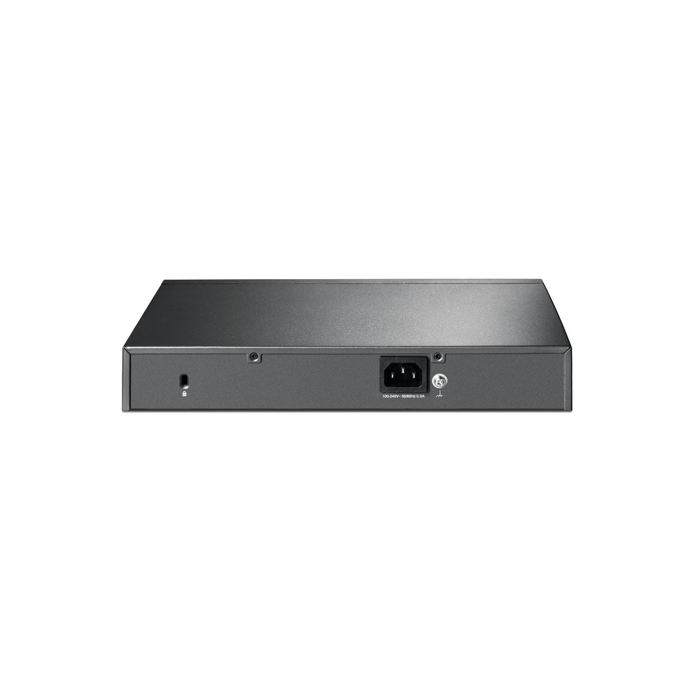 TP-Link 8-Port 10G Multi-Gigabit Switch - TL-SX1008 - Unmanaged, 8x 10G RJ45, 1U Rackmount, Black