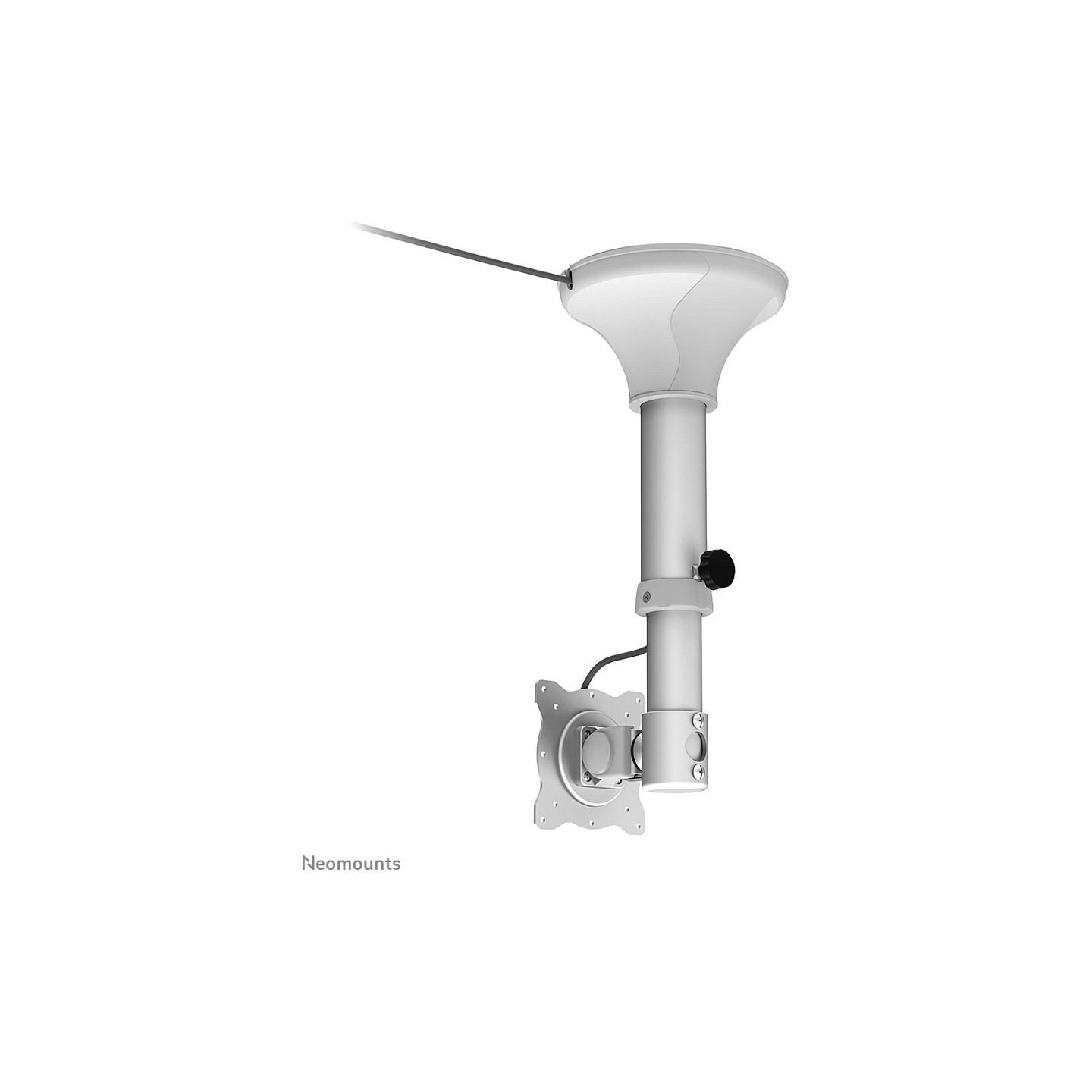 Deckenhalterung für Flachbildschirme Fernseher bis 30' (76 cm) 12KG FPMA-C025SILVER Neomounts