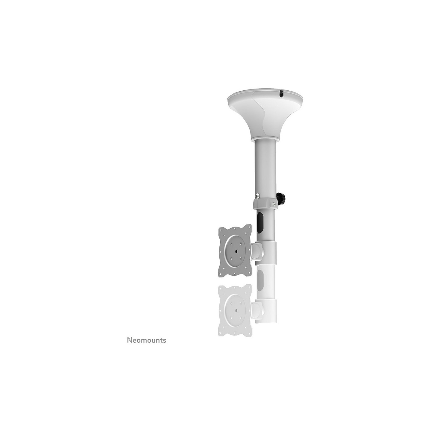 Deckenhalterung für Flachbildschirme Fernseher bis 30' (76 cm) 12KG FPMA-C025SILVER Neomounts