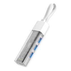 ROLINE Mobiler USB 3.2 Gen 1 Hub. 4fach. Typ A+C Anschlusskabel — Buy in Cyprus with Fast Delivery
