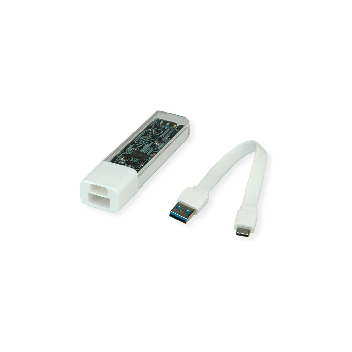 ROLINE Mobiler USB 3.2 Gen 1 Hub. 4fach. Typ A+C Anschlusskabel — Buy in Cyprus with Fast Delivery
