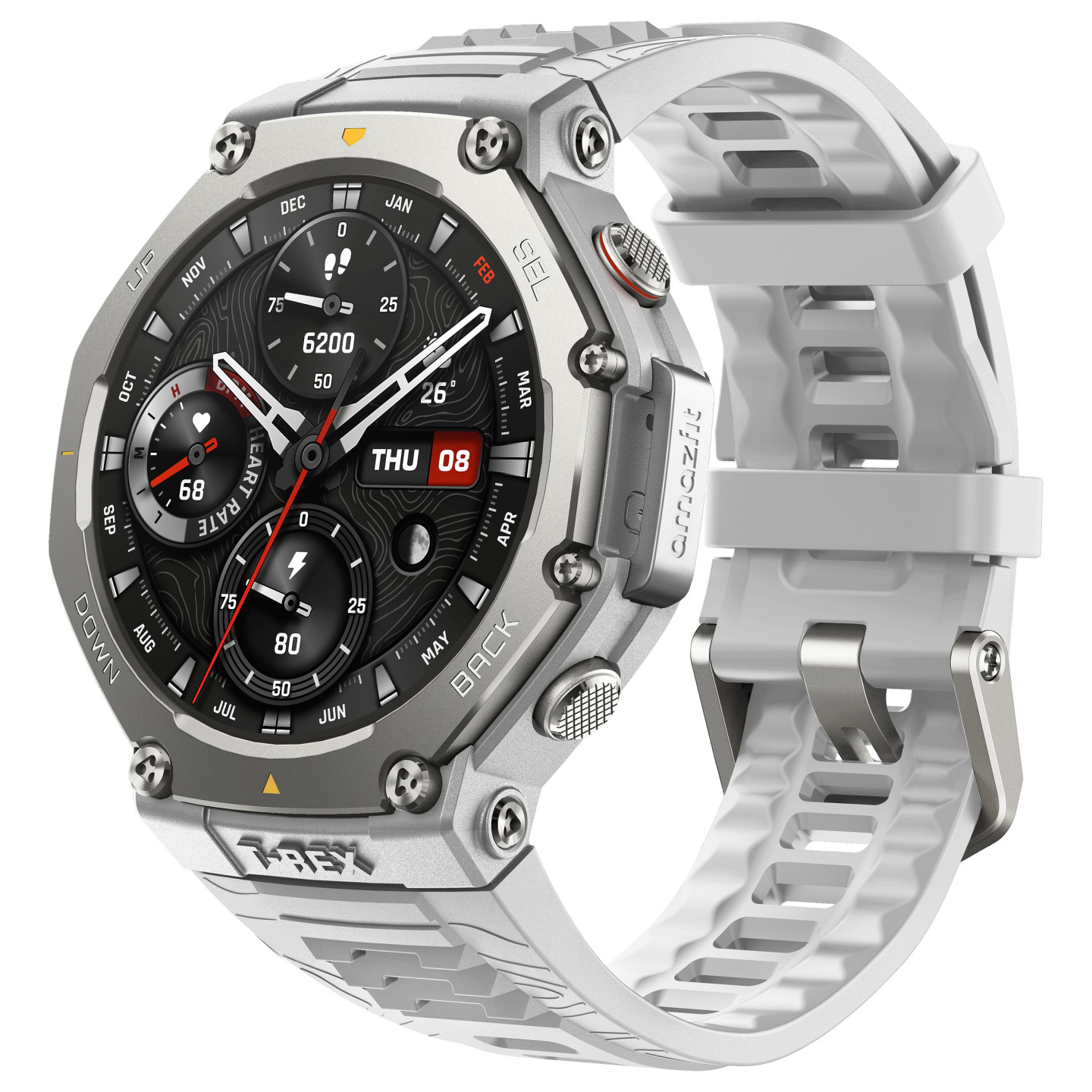 Amazfit T-Rex 3 48.5mm Haze Gray Smartwatch HYROX-Modus — Buy in Cyprus with Fast Delivery