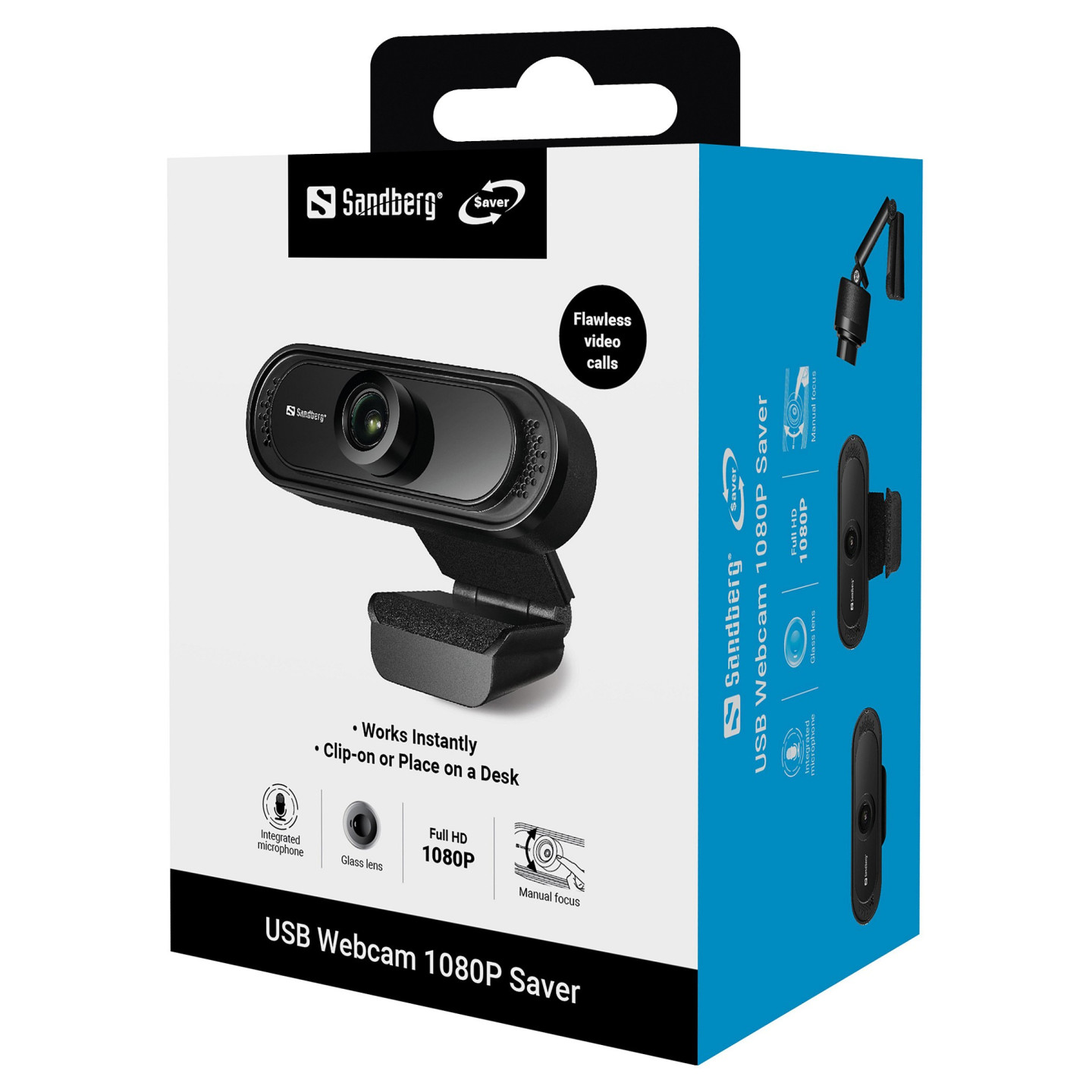 Sandberg USB Webcam 1080P Saver FULLHD — Buy in Cyprus with Fast Delivery