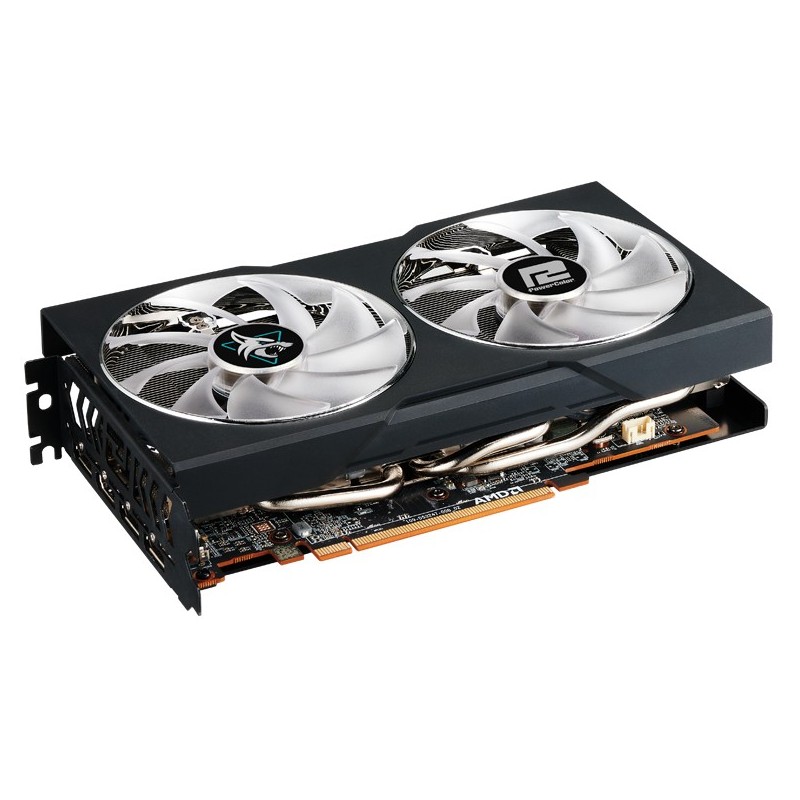 Buy PowerColor Hellhound RX 7600 8G-L/OC - White/Black, 8GB GDDR6, 128-bit, Boos... in Cyprus, Nicosia, Limassol, Larnaka, Pafos