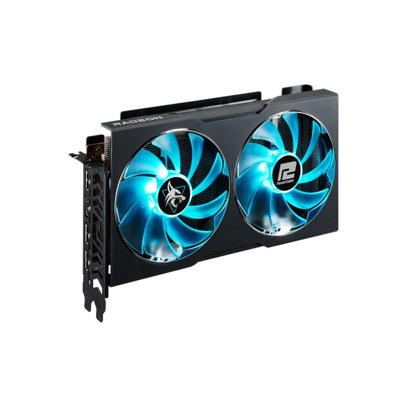 Buy PowerColor Hellhound RX 7600 8G-L/OC - White/Black, 8GB GDDR6, 128-bit, Boos... in Cyprus, Nicosia, Limassol, Larnaka, Pafos