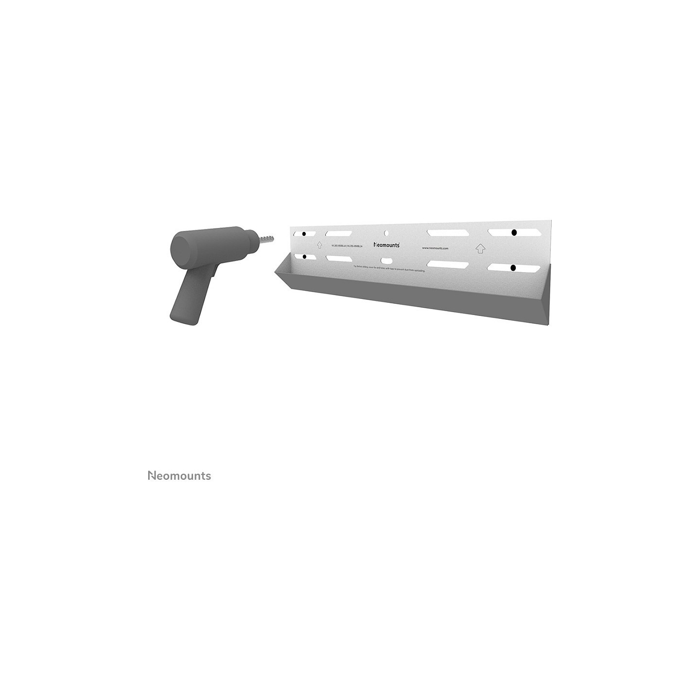 NEOMOUNTS WL30S-850BL14 Select Screen Wall Mount 81.28-165.1cm 32-65Zoll max 60kg fixed VESA 400x400 Black