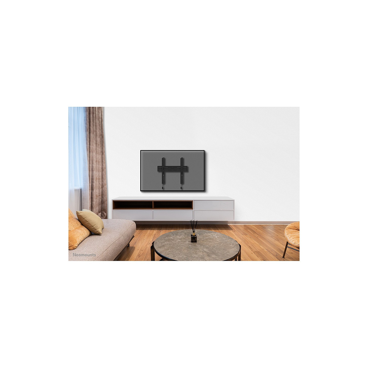 NEOMOUNTS WL30S-850BL14 Select Screen Wall Mount 81.28-165.1cm 32-65Zoll max 60kg fixed VESA 400x400 Black