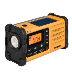 Sangean MMR-88 (USB-C) gelb Notfall Kurbel Solar Radio — Buy in Cyprus with Fast Delivery
