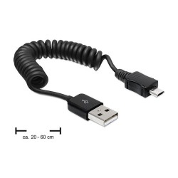 Kabel Delock A - to Micro-B St St 0.2 — Buy in Cyprus with Fast Delivery