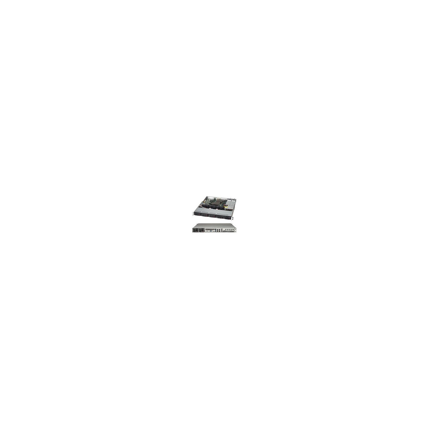 1HE Supermicro Gehäuse SuperChassis 1U CSE-113MFAC2-R804CB — Buy in Cyprus with Fast Delivery