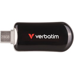 Buy Verbatim Plectra USB-C Flash Drive - 30226 - Black, 256GB, USB 3.2 Gen 1 (10... in Cyprus, Nicosia, Limassol, Larnaka, Pafos