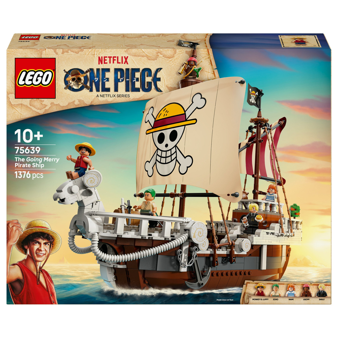 LEGO 75639 One Piece Das Piratenschiff Flying Lamb — Buy in Cyprus with Fast Delivery