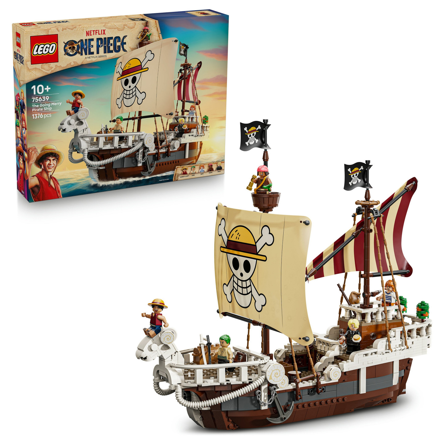 LEGO 75639 One Piece Das Piratenschiff Flying Lamb — Buy in Cyprus with Fast Delivery