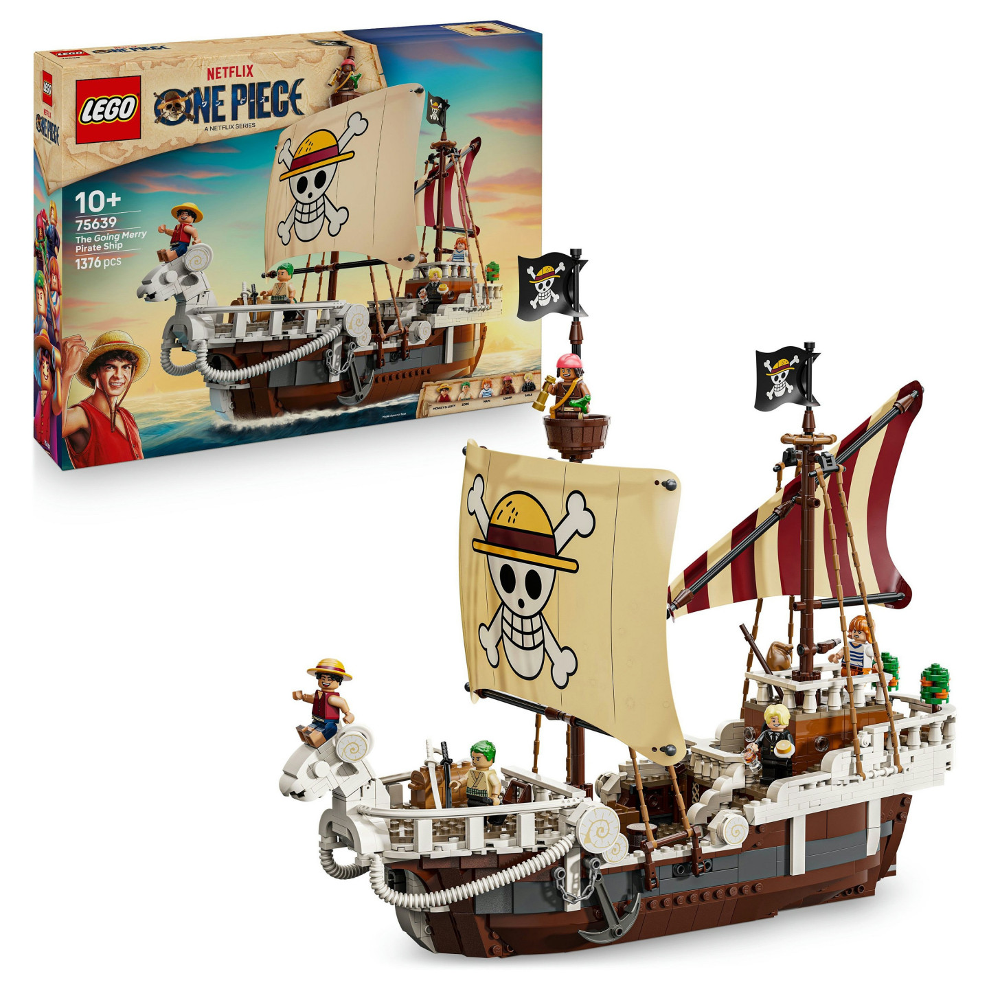 LEGO 75639 One Piece Das Piratenschiff Flying Lamb — Buy in Cyprus with Fast Delivery