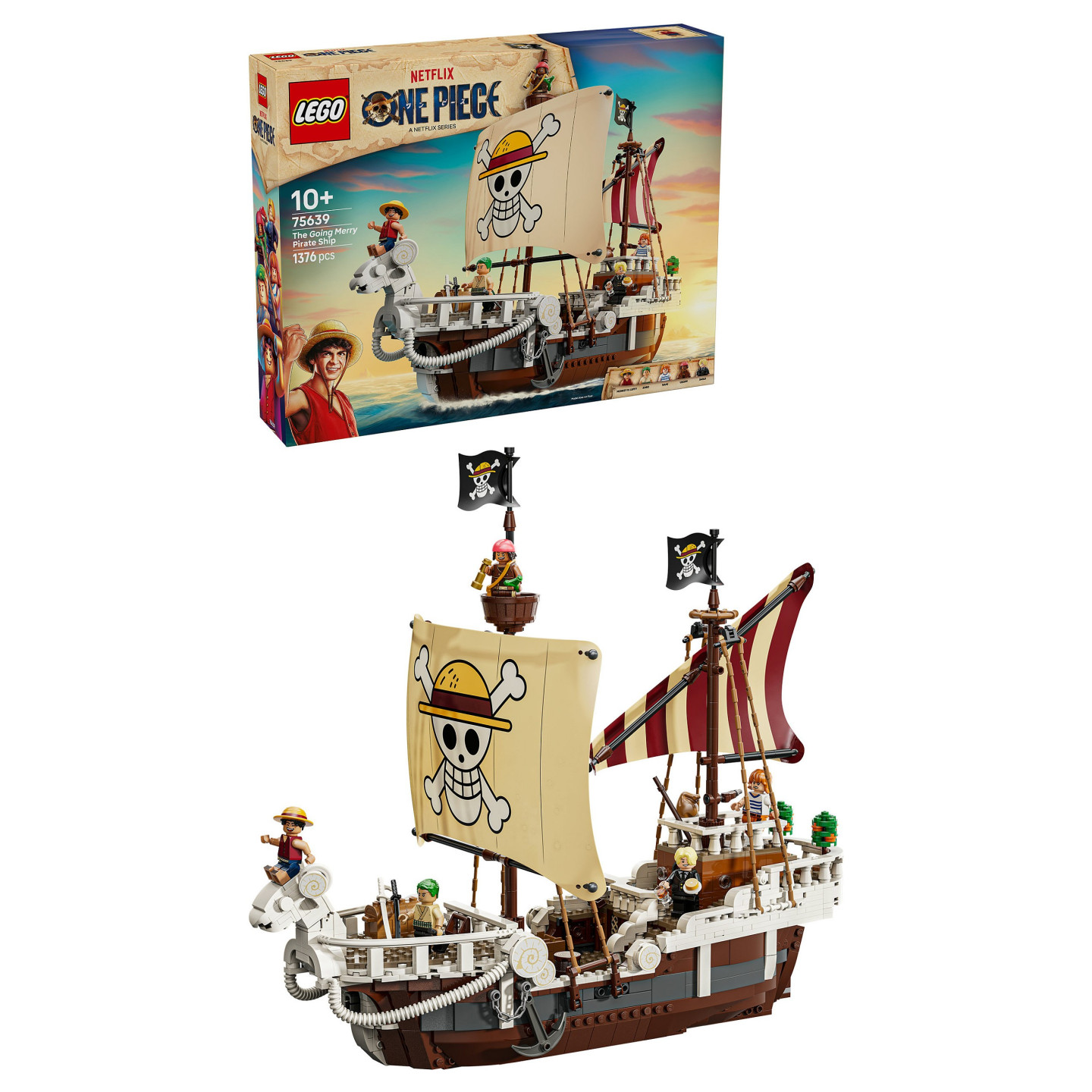 LEGO 75639 One Piece Das Piratenschiff Flying Lamb — Buy in Cyprus with Fast Delivery