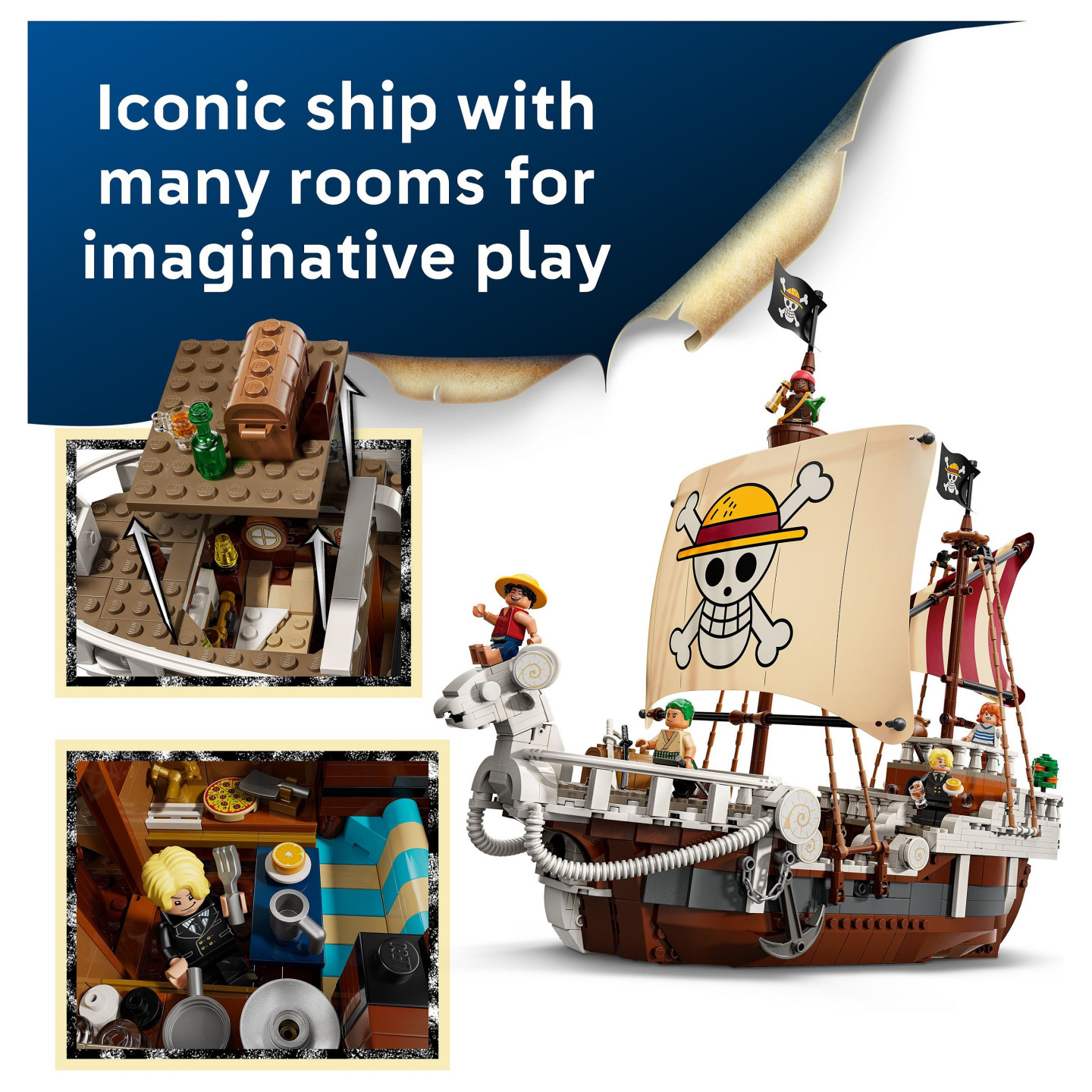 LEGO 75639 One Piece Das Piratenschiff Flying Lamb — Buy in Cyprus with Fast Delivery